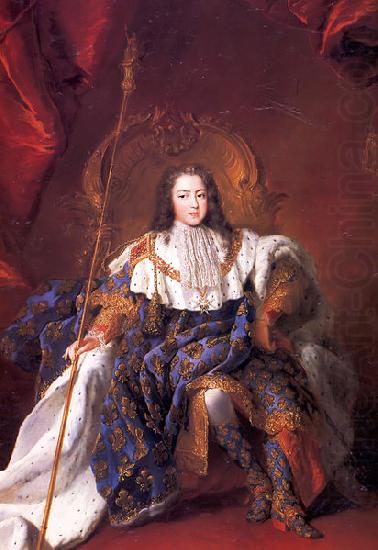 Alexis Simon Belle Portrait of Louis XV of France china oil painting image